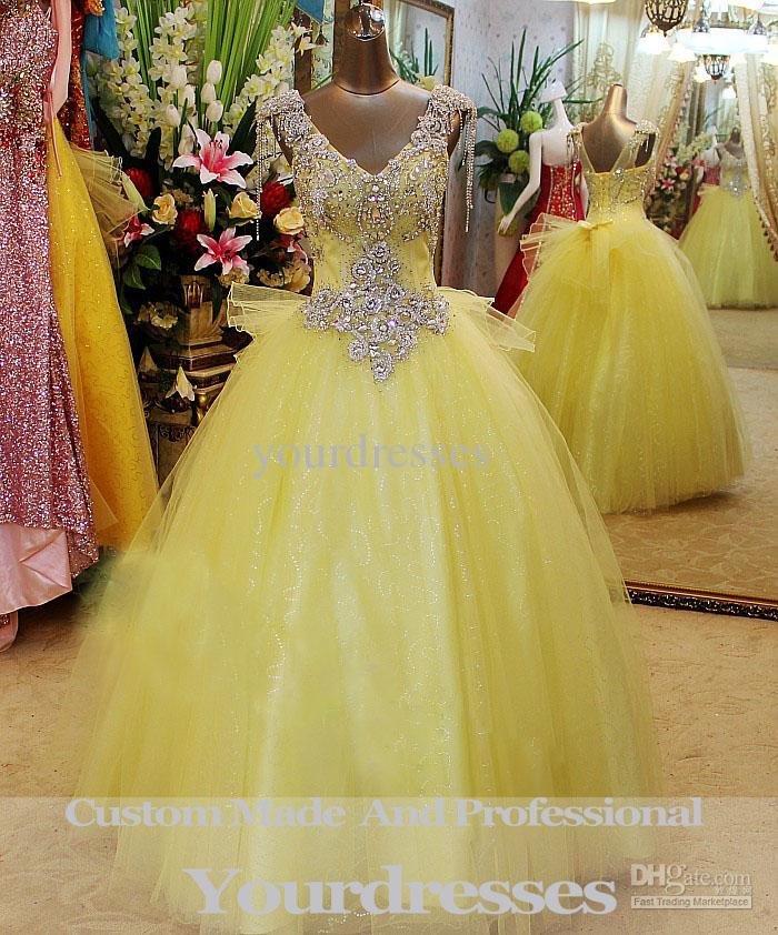 Wedding Dresses Yellow And White Bestweddingdresses