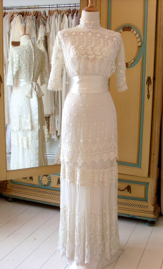 Edwardian Wedding Dress 6302