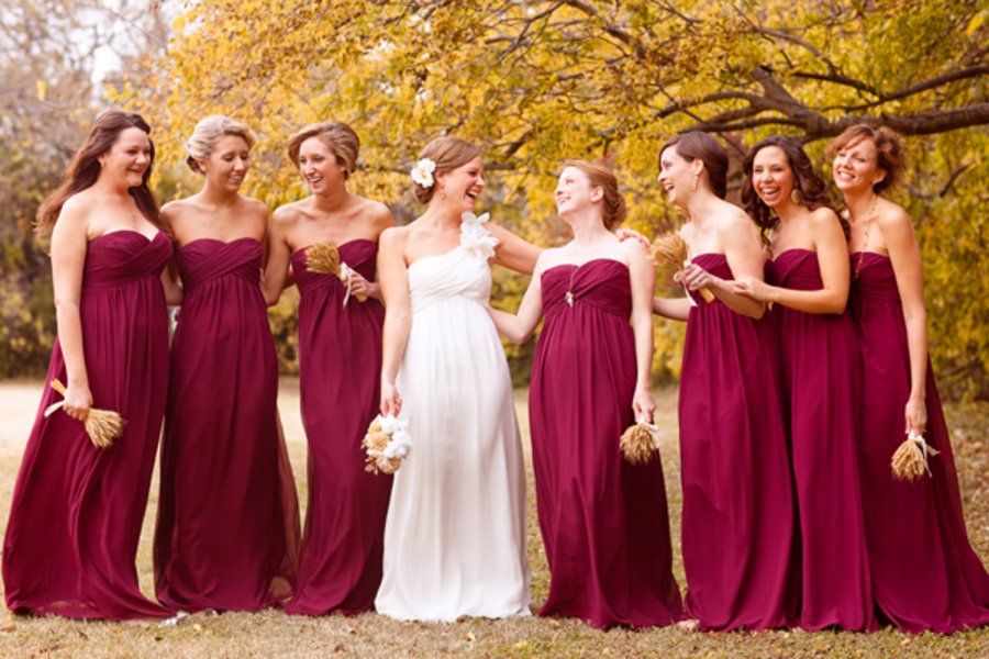 Fall Color Wedding Dresses Fashion Dresses