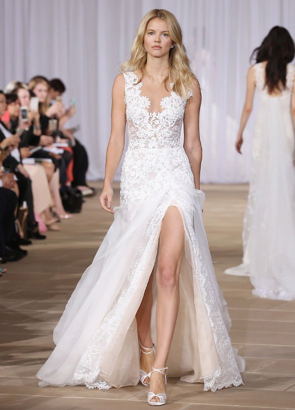 Wedding Dress With Slit