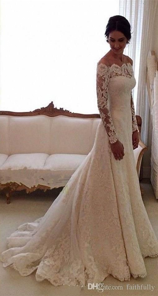 long sleeve wedding dresses under 1000