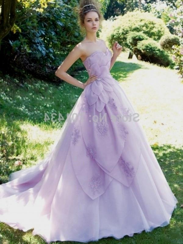 Lavender Wedding Gowns 8742