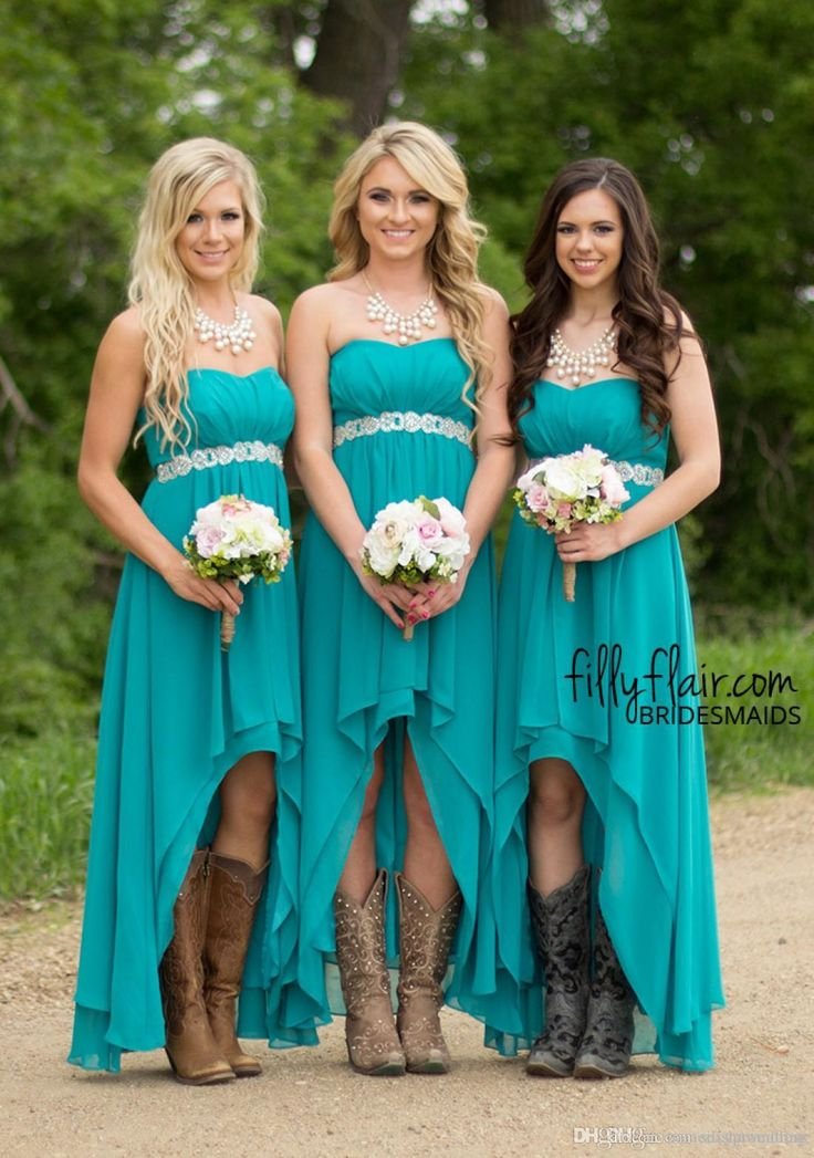 Country Wedding Bridesmaid Dress Ideas 5530
