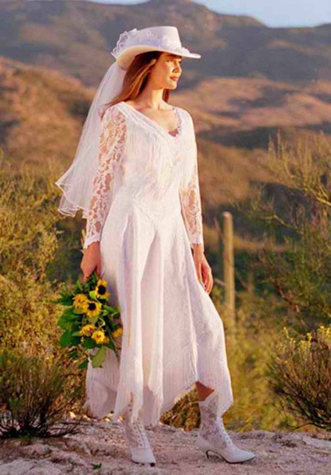 wedding-dress-with-cowgirl-boots