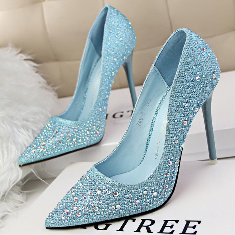 Cinderella Glass Slipper Wedding Shoes