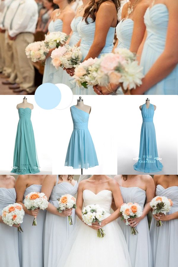 Silver And Ice Blue Wedding Theme