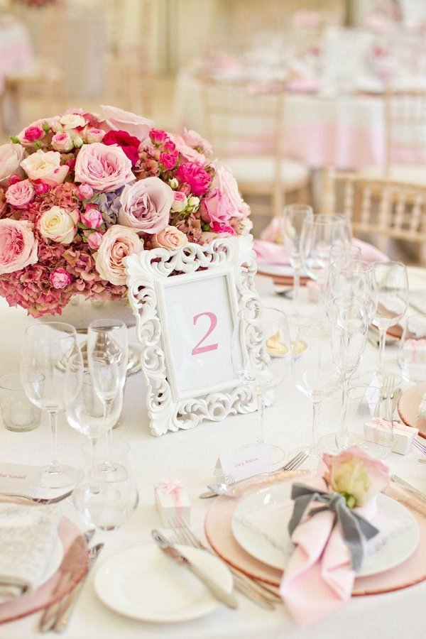 Vintage Style Wedding Table Decorations 8