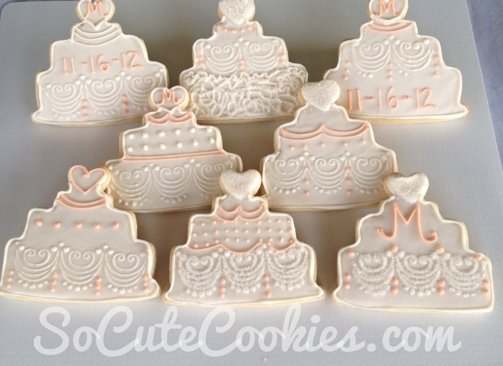 Wedding Cake Cookies