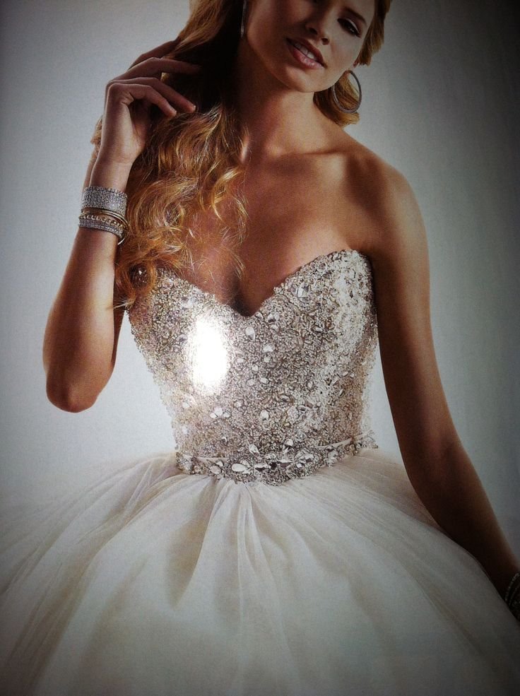 Wedding Dress Bling