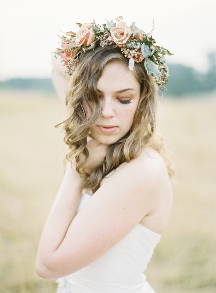 Flower Crown Wedding