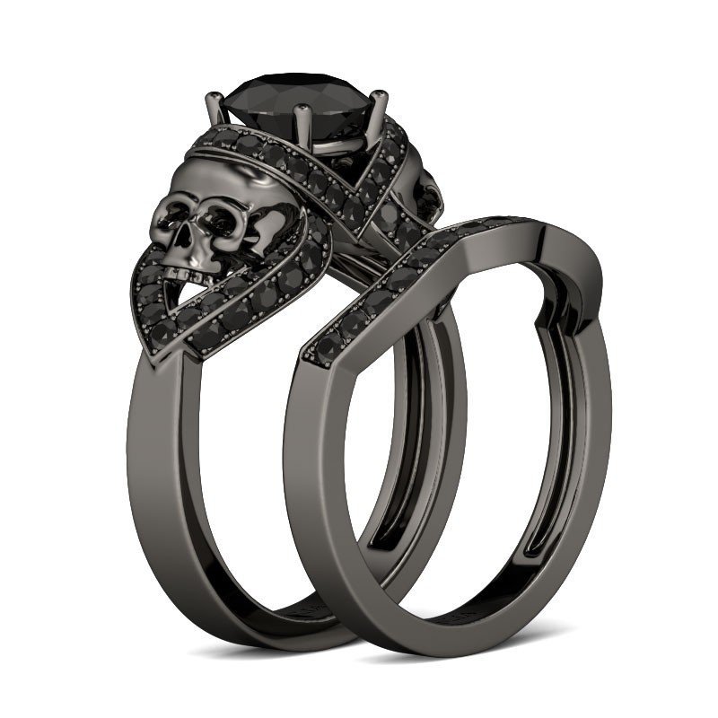 Gothic Wedding Rings (800 x 800 Pixel)