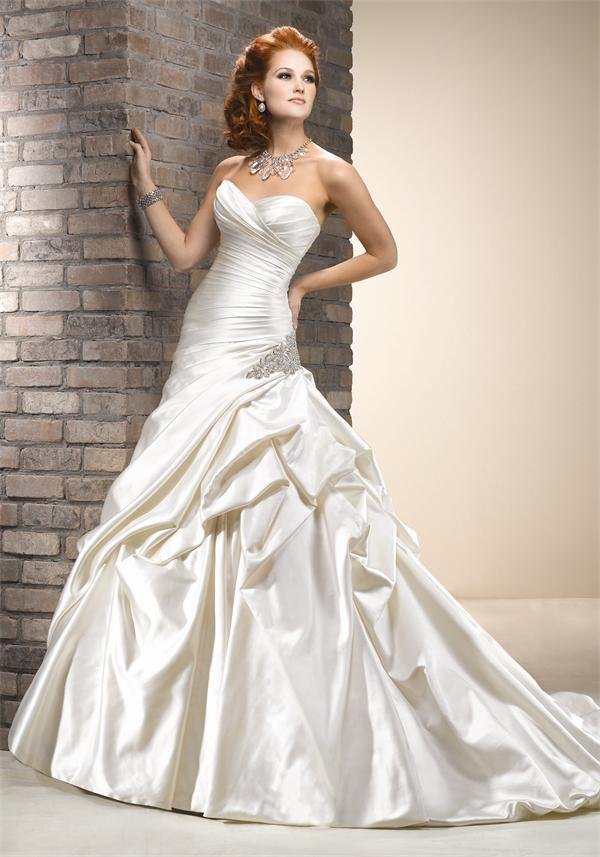 Taffeta Wedding Gowns