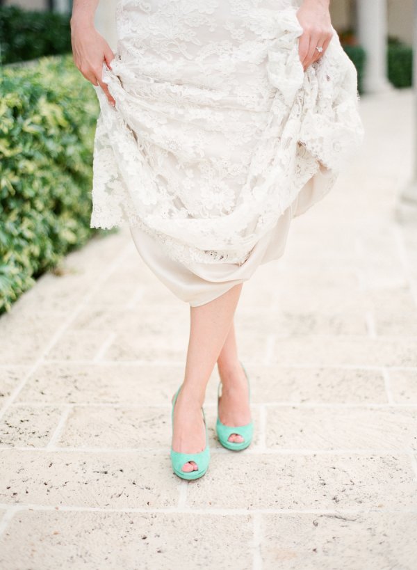 tiffany blue wedding heels