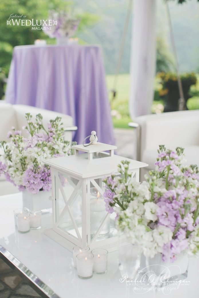 Lilac Table Decorations Wedding Tables