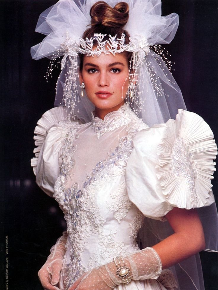 80s Wedding Dress
