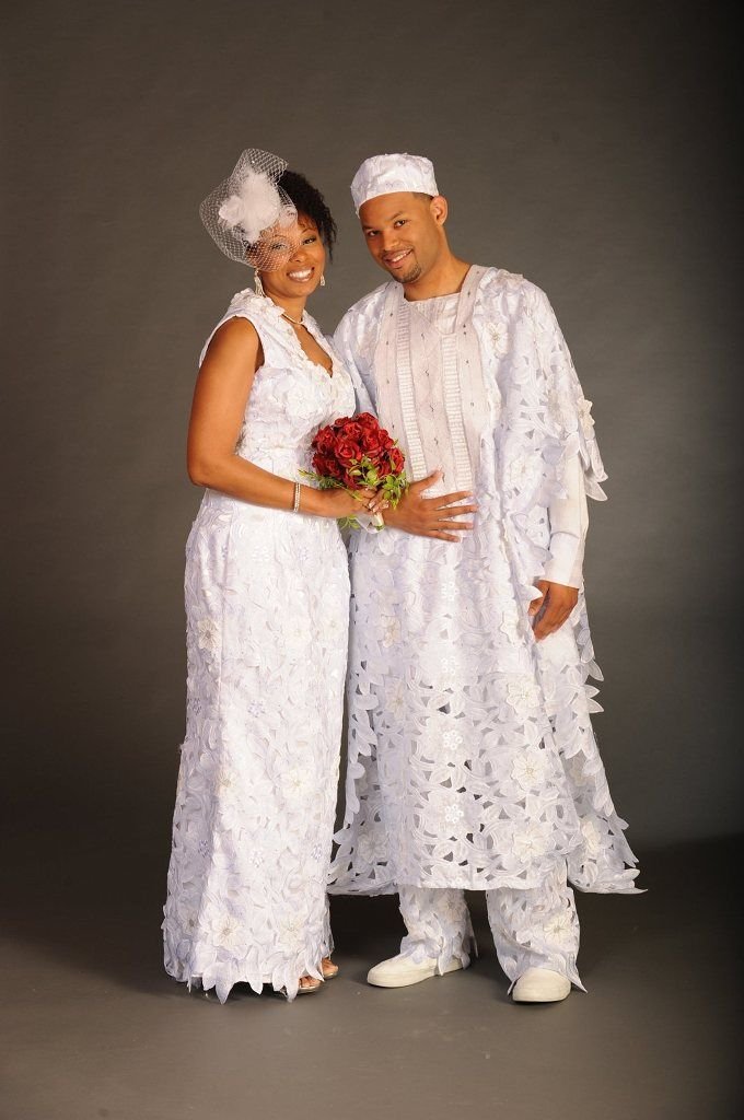 African Style Wedding Dress