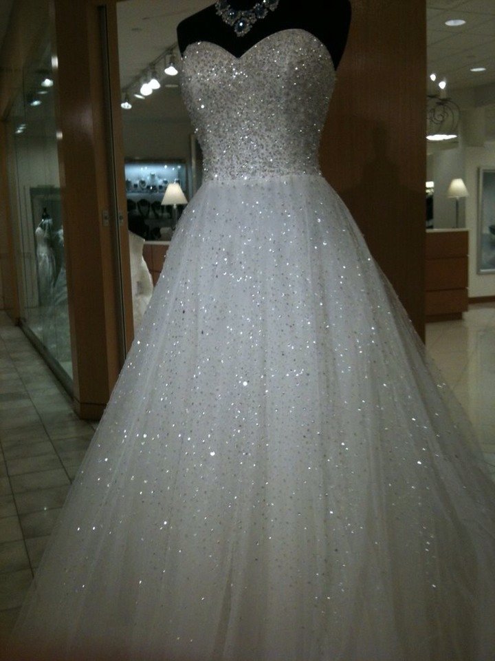 Blinged Out Wedding Dress