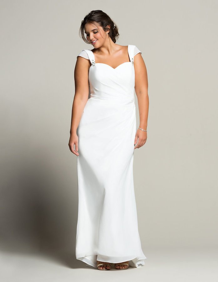 Plus Size Courthouse Wedding Dress