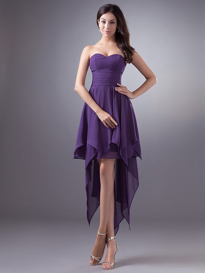 Popular Purple Dresses For Wedding Guests 6999