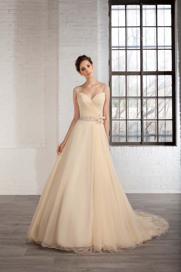 Champagne Wedding Dress