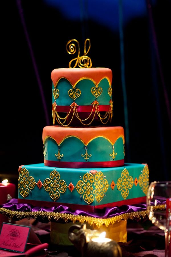 Aladdin Themed Wedding