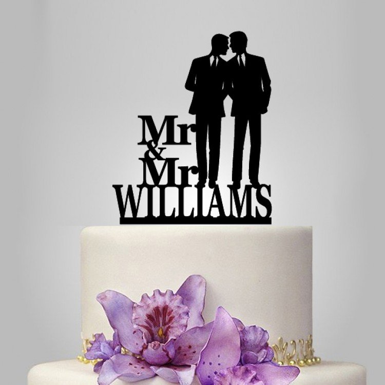 Gay Wedding Cake Toppers 