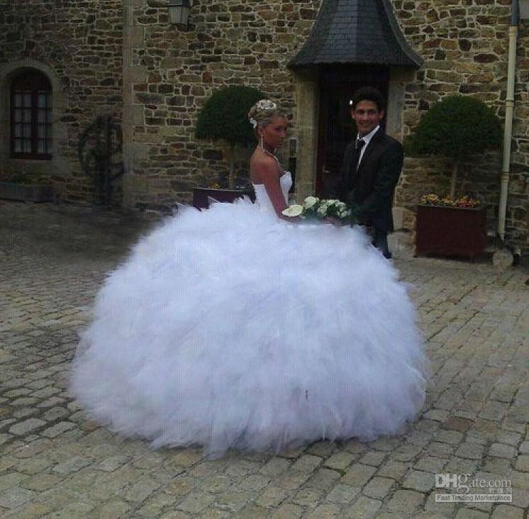  Big Puffy Wedding Dress in the world Don t miss out 