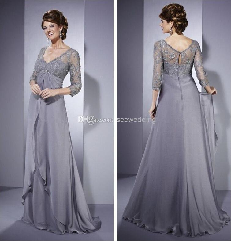Silver Wedding Dresses For Older Brides 5 