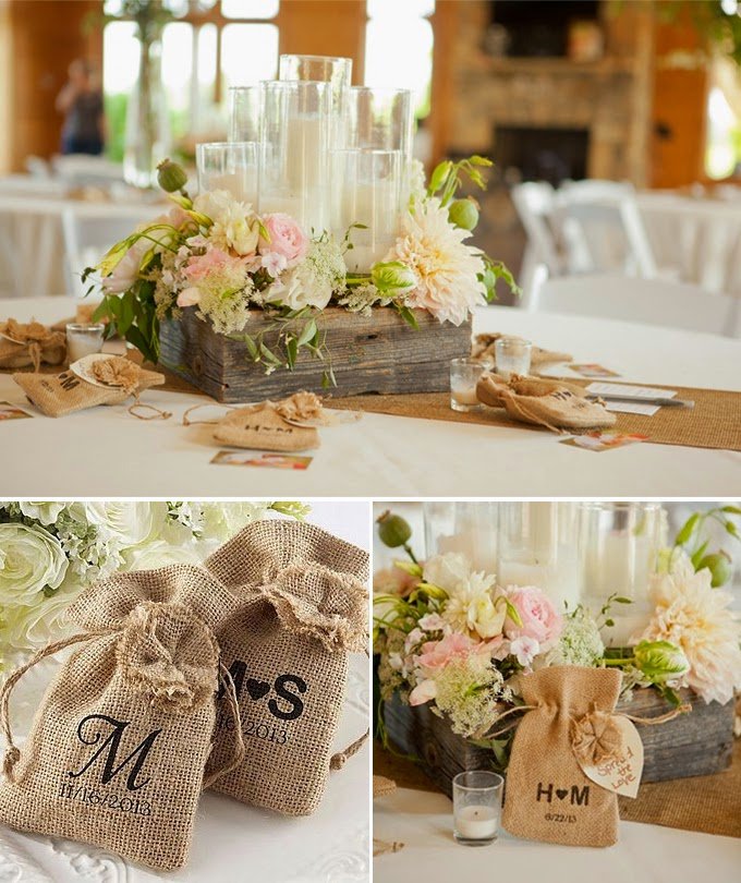 Burlap Wedding Decor