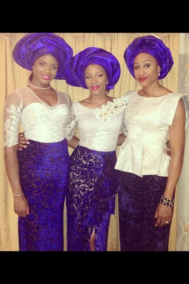 Purple Nigerian Wedding 