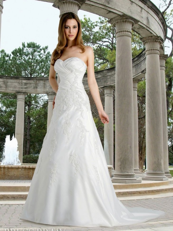 A Frame Wedding Dress