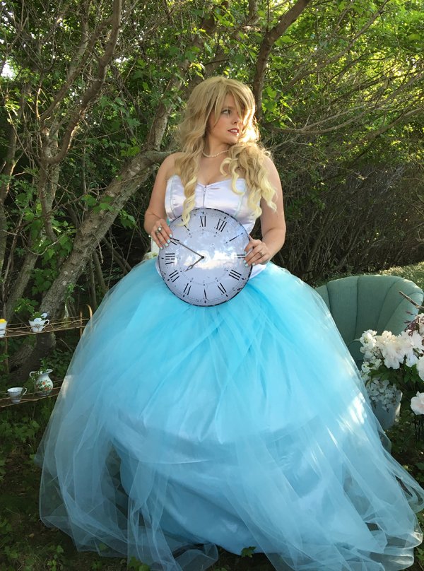 Alice In Wonderland Wedding Dress