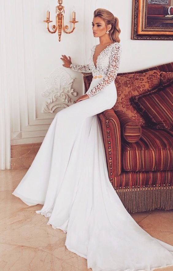 slim-wedding-dress