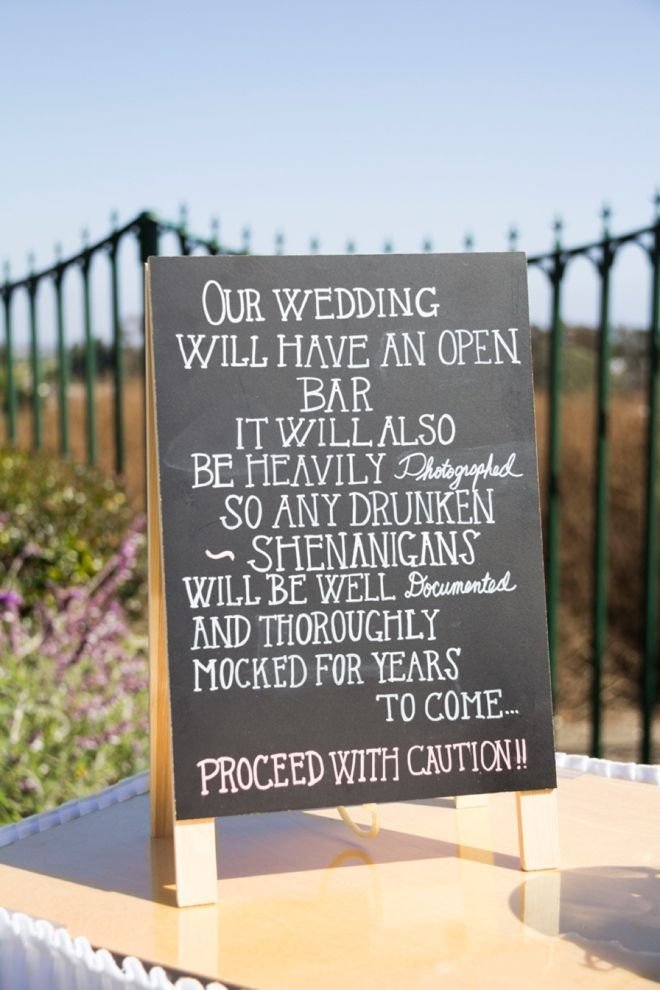 Cute Wedding Sign Sayings