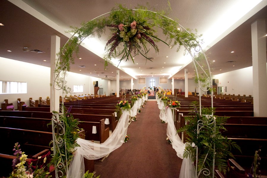 Wedding Flowers Church Decoration