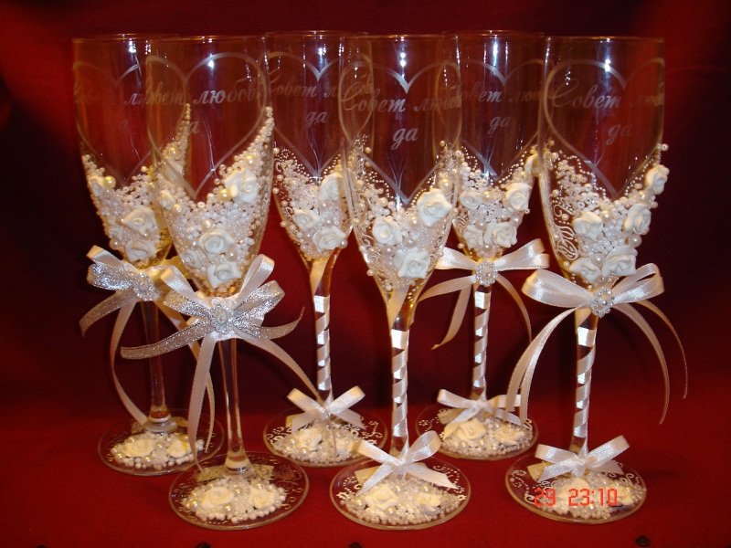 Wedding Wine Glass Designs