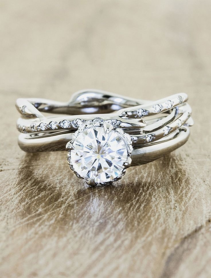 Country Style Wedding Rings Elegant Country Wedding Rings