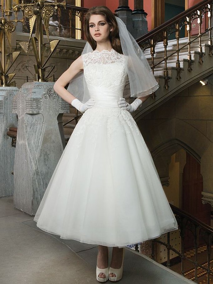 Audrey Hepburn Style Wedding Dress