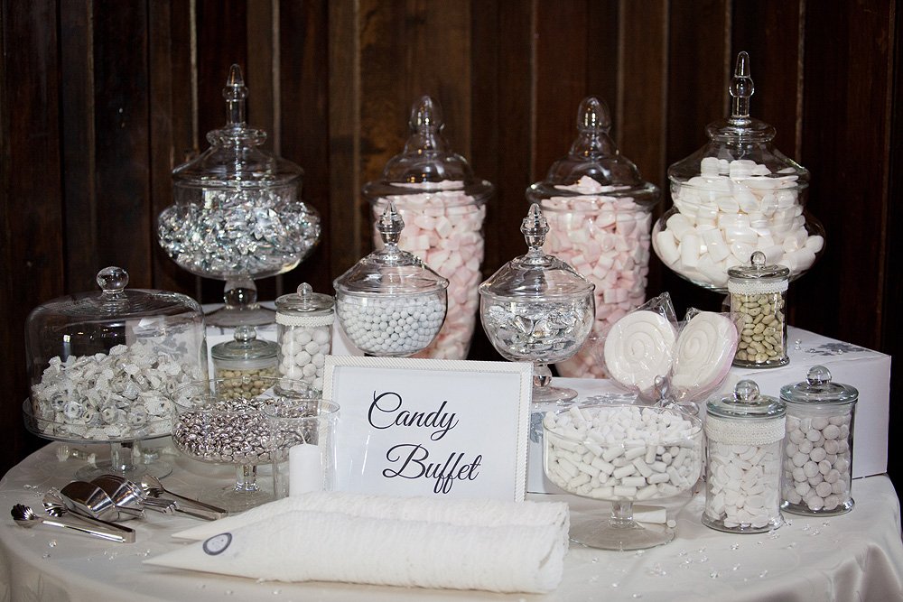 Candy Station At Wedding