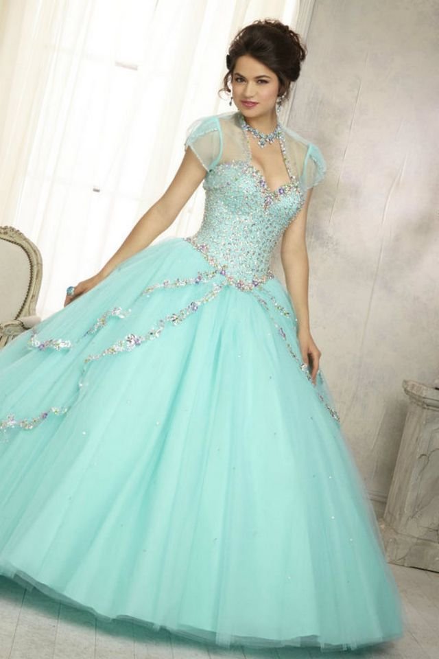 turquoise-wedding-dress