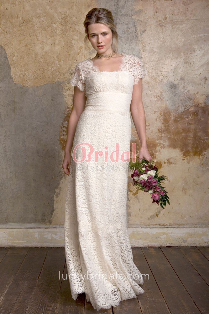 vintage-empire-waist-wedding-dress