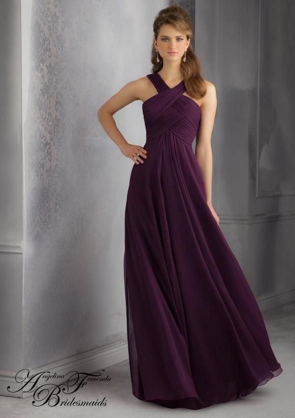 Eggplant Bridesmaid Dresses