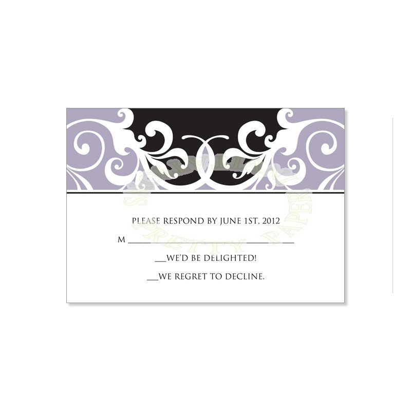 Invitations With Rsvp Cards