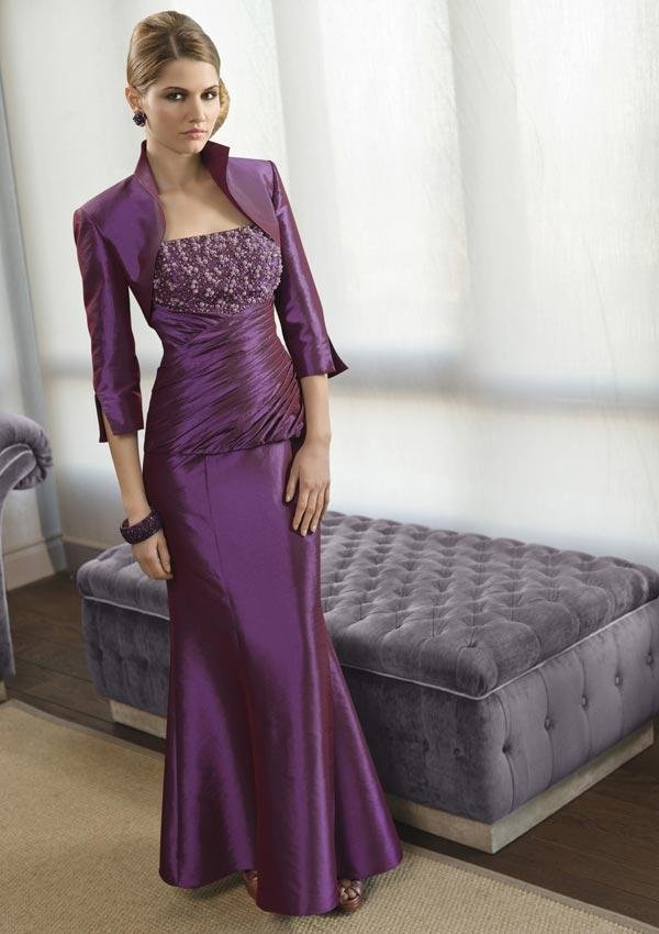 Plum Mother Of The Bride Dresses