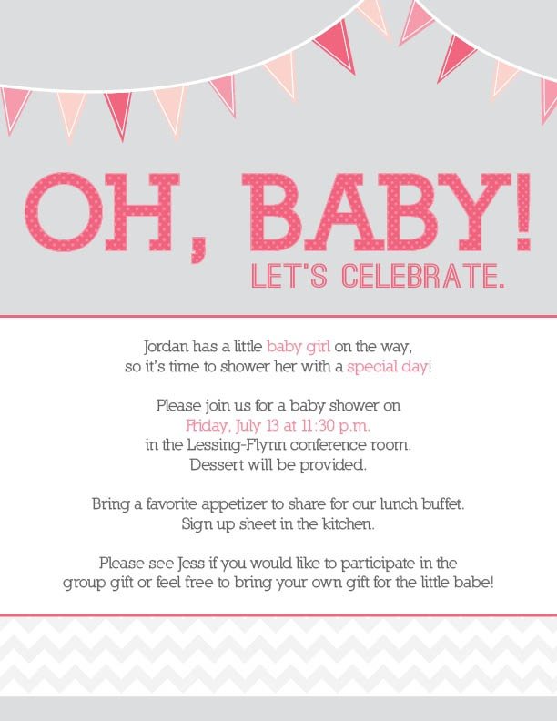 Baby Shower By Mail Invitation Wording