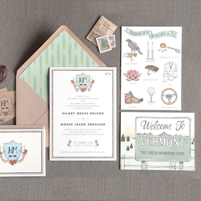 Unique Destination Wedding Invitations