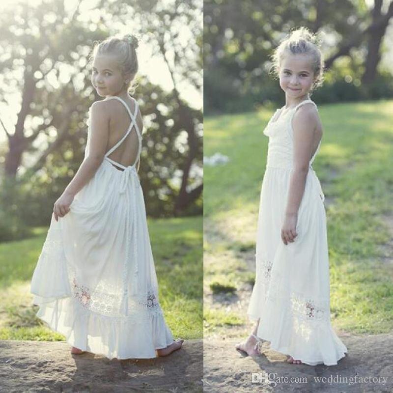 Country Style Flower Girl Dresses